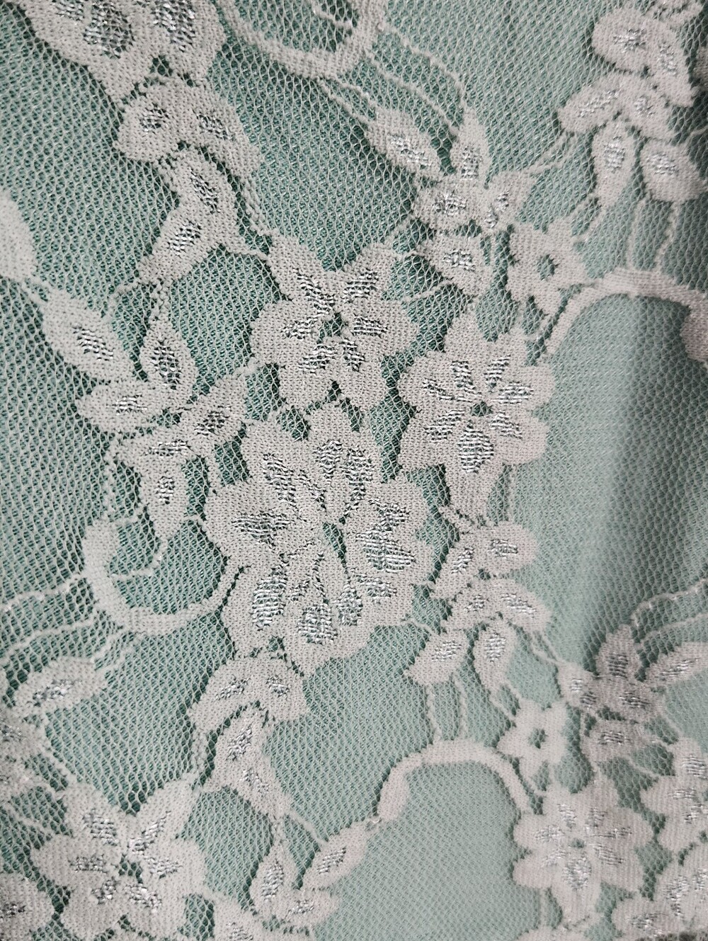 Green lace phototshoot maxi maternity dress small ethereal romance greek goddess - Picture 11 of 16